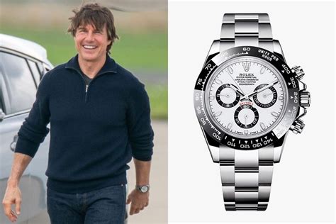 rolex daytona tom cruise|Tom Cruise wristwear.